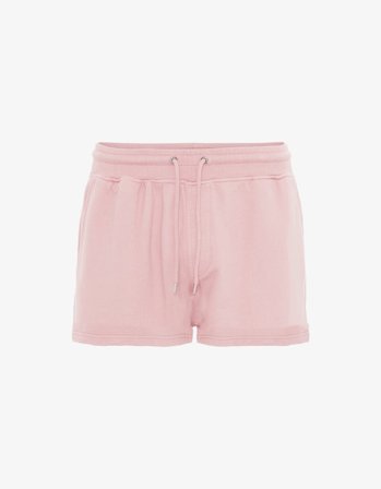 Women Organic Sweatshorts - Faded Pink - XS