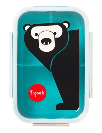 3 Sprouts Lunch Box - Blue - 22X14X6.5CM