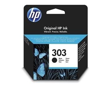 HP 303 Black Original Ink - HP 303 svart bläckpatron (T6N02AE) - Bläckpatroner