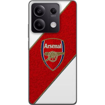 Kompatibelt Mobilskal till Xiaomi Xiaomi Redmi Note 13 Pro Moschino Toy teddybjörn med enkel tecknad design, brun björn med vit tröja och tydlig lo