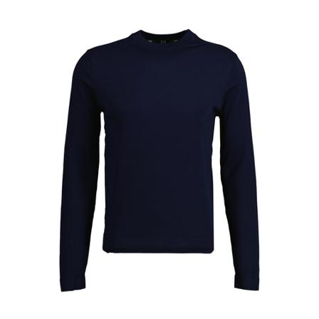 Genti, Round-neck Knitwear Blauw, Heren, Maat:M