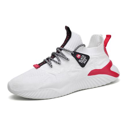 Sneakers För Män Med Snörning Av Atletiska Skor