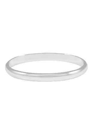 SNÖ of Sweden Domino Wide Oval Brace Armband Dam Silver ONESIZE