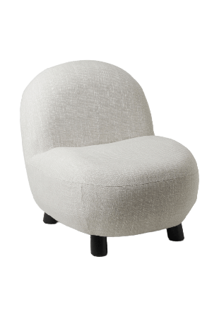 Åhléns Home Låg fåtölj BUBBA Möbler Beige ONESIZE