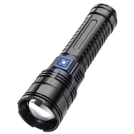 10000LM 800W Mest Kraftig Led Lommelykter Taktisk 15000mah Innebygd Batteri Blits Lys