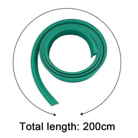 2 Meter Kantlist-PVC Mattkantlist-Gummigolv Övergångslister-Självhäftande List T (FMY)