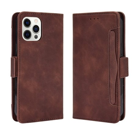 IPhone 13 Pro Max wallet cover - Brown