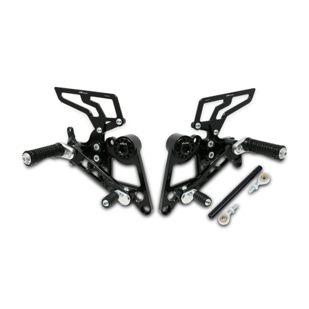 Fußrastenanlage Beifahrer Einstellbar CNC Racing Hypermotard 821/939 - Ducati Hypermotard 796 2010-2013