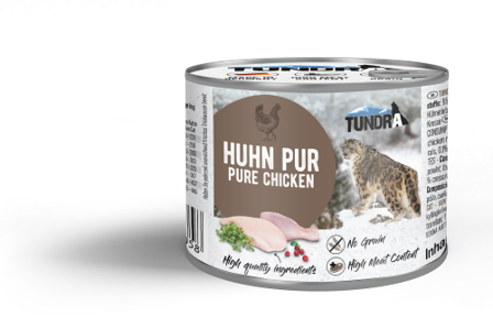 Tundra Kylling 6x400g - Våtfôr