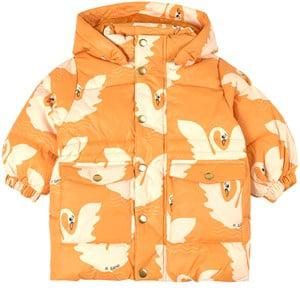 Mini Rodini Yellow Swan Puffer Jacket 128/134 cm - Coats and jackets - 128/134 cm - Yellow