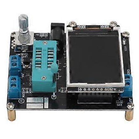 GM328 Transistor Tester ESR Volt Frekvensmåler 160x128 Farvedisplay 8x20 Tegn Diode Induktans Kapacitansmåler