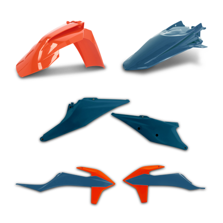 Plastová Sada Acerbis - KTM 250 EXC-F SIX DAYS 2019-2023