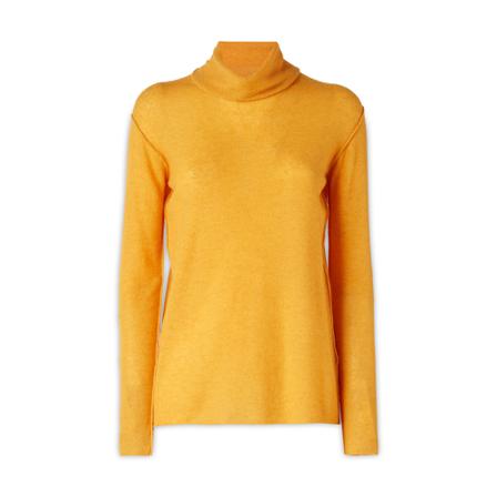 Malo, Turtlenecks Oranje, Dames, Maat:S
