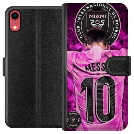 Kompatibel Tegnebogsetui til Apple iPhone XR Messi
