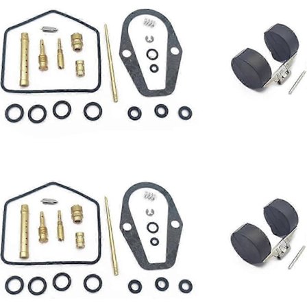 Moottoripyörän kaasuttimen korjaussarja yhteensopiva Honda Cb500k Cb500 Cb 500 Four 1971-1973 kellukeneulan tiivisteen kaasuttimen kunnostussarjan 