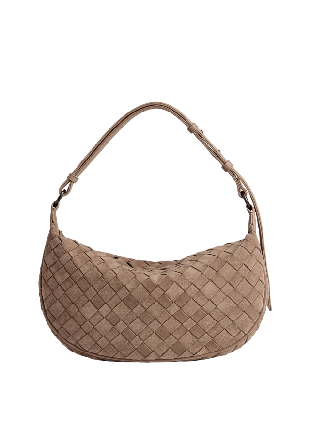 Markberg Muse Bag Suede Weave Väskor & plånböcker Dam Brun ONESIZE