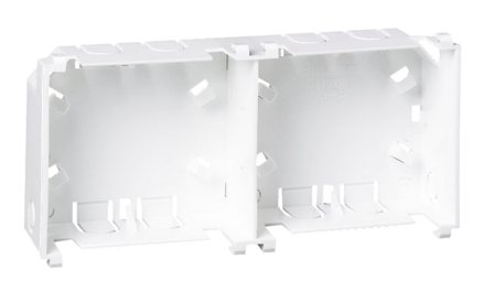 Schneider Electric 5971220 Anslutningsbox CYB-DF kanalmontage, vit, Dator & surf