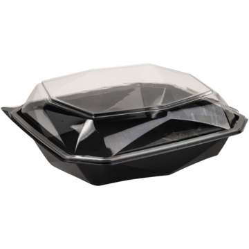 Salatboks Sort 22x22x8 8-K