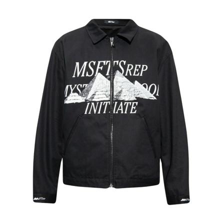 MSFTSrep Printed Jakke Sort, Herre