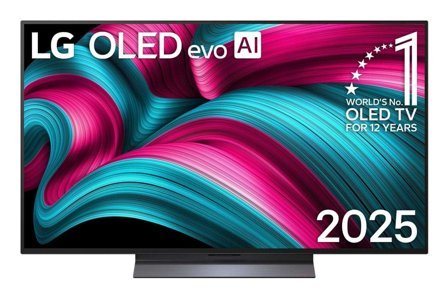 LG 48" C5 AI 4K OLED Smart TV (2025) 144Hz, 4x HDMI, eArc, G-Sync & FreeSync, α9 AI Processor, Dolby Atmos