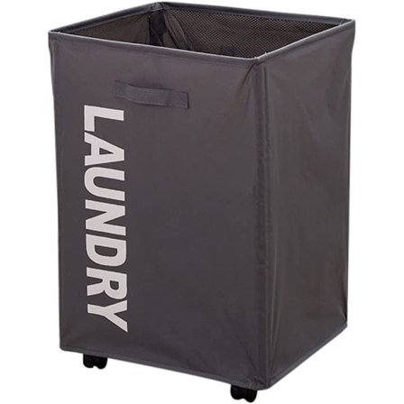 Aluminiumsramme med ruller Foldbar opbevaringspose-Sort