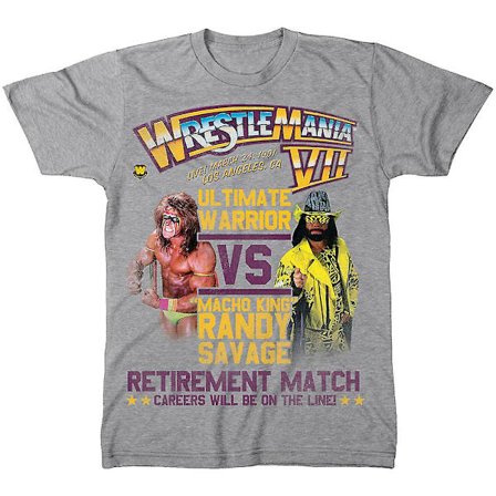 Ultimate Warrior vs Randy Savage WrestleMania VII -paita