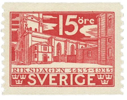 Sverige 1933 - AFA 218 - Postfrisk