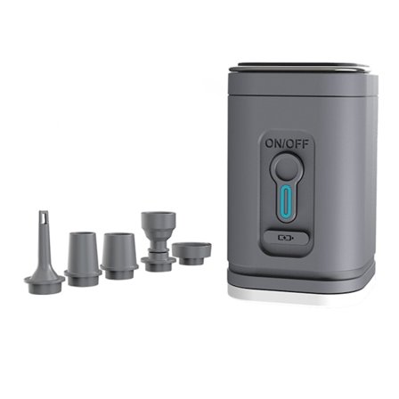 Kannettava sähköinen inflaattori deflaattoripumppu langaton ilmakompressori valoilla retkeilyvälineisiin sisäkäyttöön