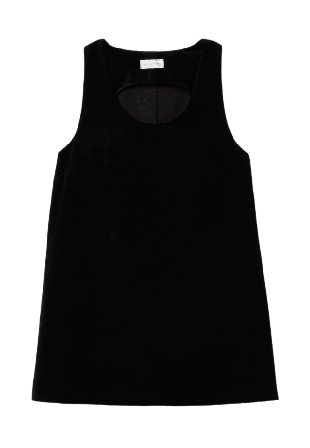 Carin Wester Ärmlös sammetsklänning LEANE Klänningar Svart 38