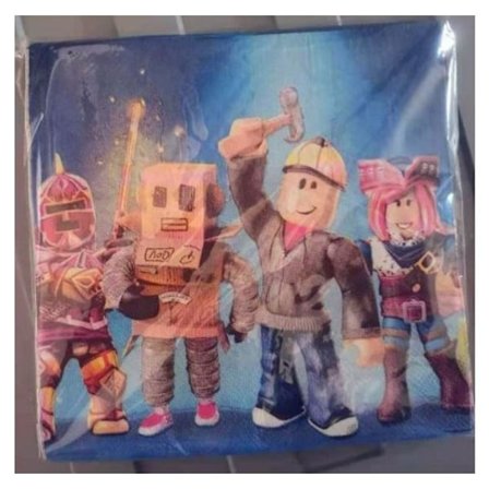 20 kpl Roblox-servettejä, juhlatarvikkeet