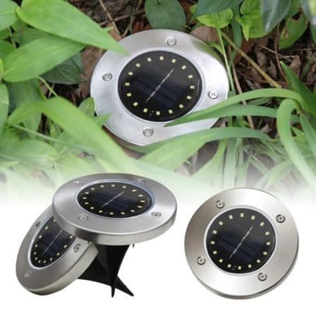4-pack aurinkokohdevalot LED-maavalaistus musta