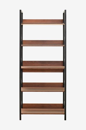 Hanah Home - Bokhylla Kitap 73 x 172 cm - Brun - Bokhyllor - Från Homeroom