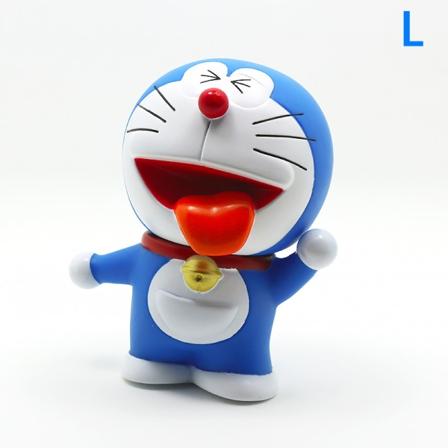 Kawaii Anime Doraemon Nobita Nobi Action Figur Model Toys e Co Blue L
