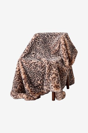 Skinnwille - Pläd Leo 140x220 cm - Monivärinen - Torkkupeitot - 140X220 - - Homeroom