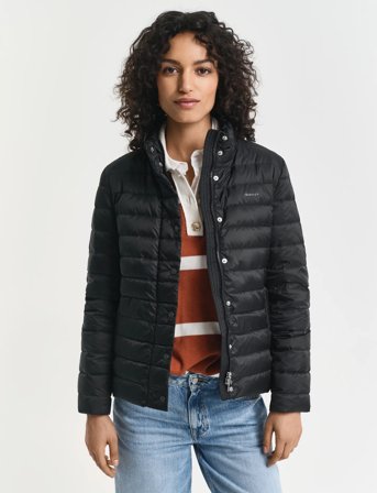 GANT Light Down Jacket - Black - S