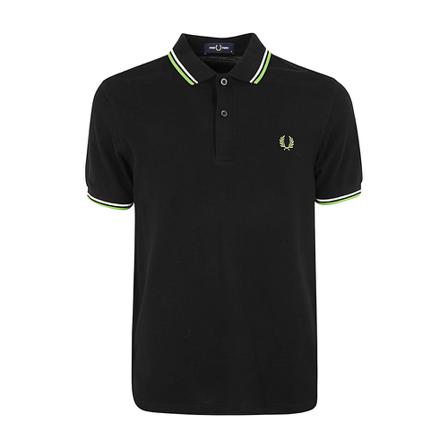 Fred Perry Polo Shirts Sort, Herre, Størrelse: M