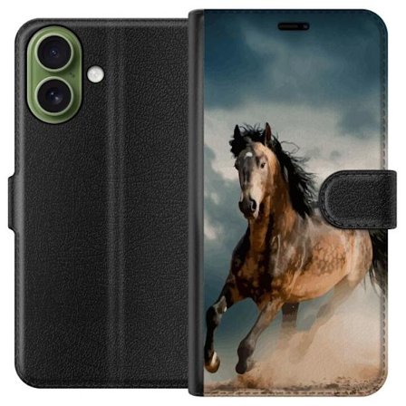 Kompatibelt Plånboksfodral till Apple Apple iPhone 17 Häst
