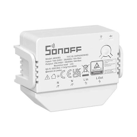 SONOFF DUAL R3 WiFi Bluetooth Smart Switch 16A S-MATE Switch Fjärrkontroll MINIR3