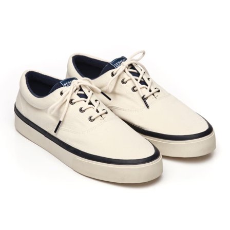 Sebago Men's John Surf Canvas Men everyday shoes White 41