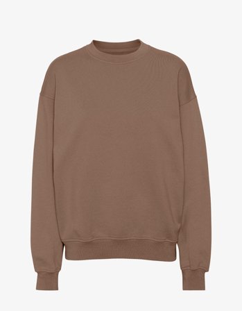 Organic Oversized Crew - Sahara Camel - S