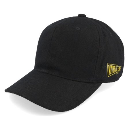 Mitchell & Ness - Svart adjustable Keps - Pennant Black Strap Adjustable @ Hatstore