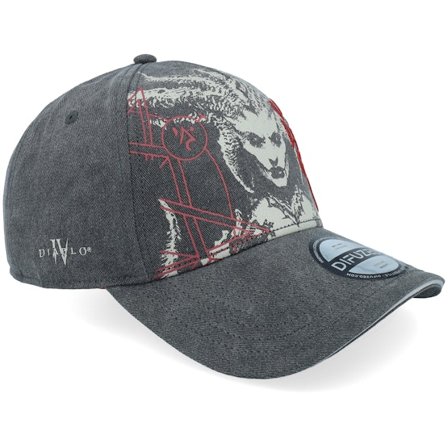 Difuzed - Schwarz adjustable Cap - Diablo IV Lilith Sister Of Mercy Washed Black A-Frame Adjustable @ Hatstore