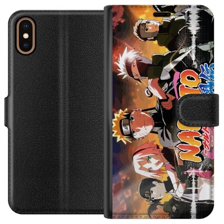 Kompatibelt Plånboksfodral till Apple Apple iPhone X Naruto