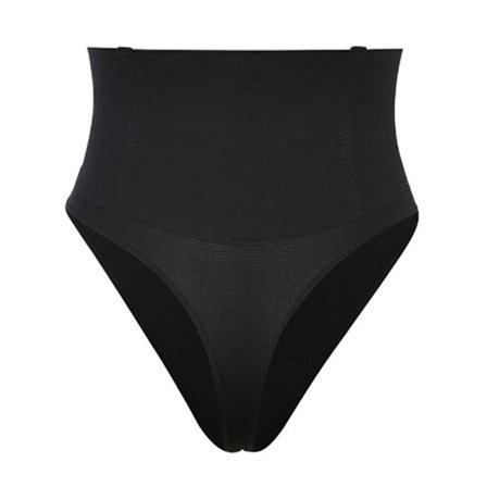 Sømløse trusser til kvinder, bløde, høj elasticitet, midt-taljede G-strenge, abdominale balleløft