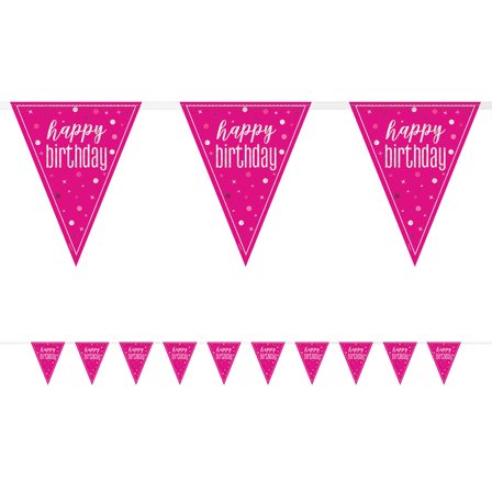 Happy Birthday Vimpelgirlang Cerise 2,74 m