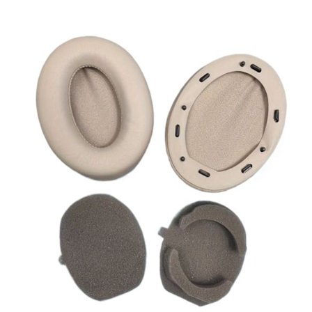 1 par grå erstatningsøreputer for SONY WH-1000XM3