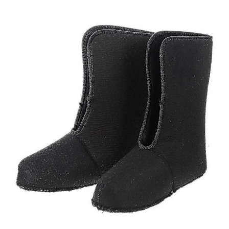 1 par isolerte vinterstøvler for menn, snøstøvelinnlegg, varmt fleecefôr, koselige, myke, termiske sokker for utendørs fotturer og fiske [YJD]