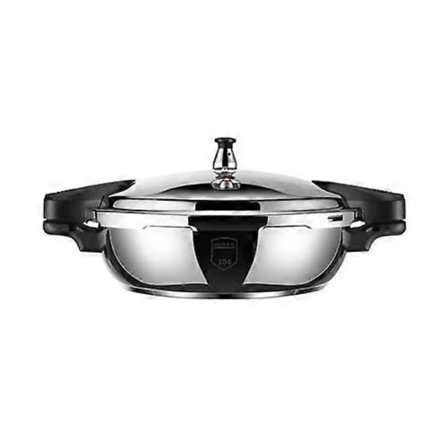 1.8L Trykkoker i Rustfritt Stål - Dobbelt Håndtak med Automatisk Trykkdeteksjon