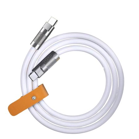 2m Supersnabbladdning USBC-Lightning kabel vit