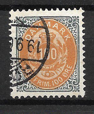 Danmark 1902 - AFA 31Cy - Stemplet